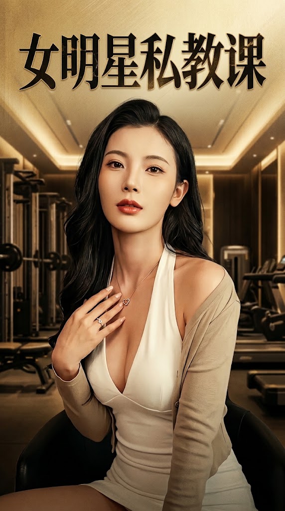 荧幕前高冷清纯，健身房里竟玩得这么大？爆料清纯女明星私教课私密画面，大尺度动作身体发烫、香汗淋漓！与猛男教练的近距离拉扯，私密训练现场引爆极致视觉冲撞！