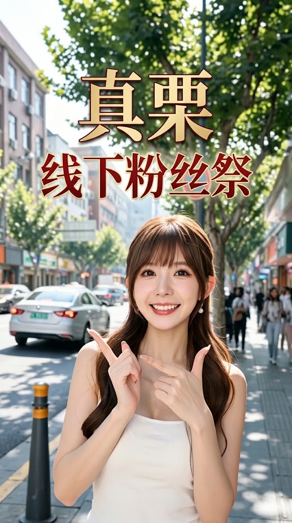 为了回馈粉丝的狂热支持，人气网红真栗重磅开启线下私密粉丝祭！现场高能不断、福利直接拉满，她更与默默守护的榜一胖哥展开了打破安全距离的近距离互动。镜头前脸红心跳的极致拉扯，直接将直播间气氛推向疯狂顶峰。