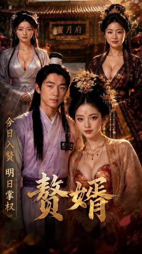 入赘三年受尽羞辱，表面唯唯诺诺的赘婿暗藏兽心！先将风韵犹存的寡居岳母玩弄于掌心，又被惹火庶妹用春药强行拿捏。欲望与权谋交织，野种秘密撕碎禁忌红线，看腹黑赘婿如何把全府女人彻底征服！